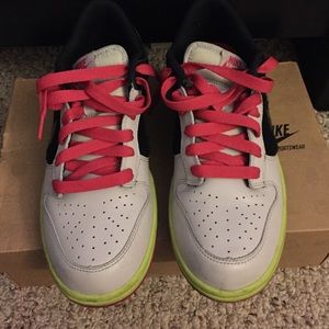 Neon Nike Dunks