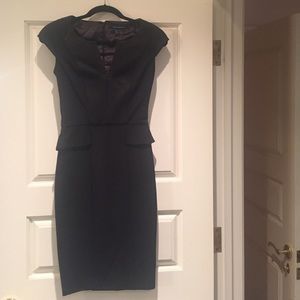 French connection peplum dress