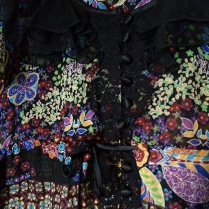 Single floral blouse