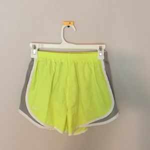 Nike Dri Fit Shorts Neon Green