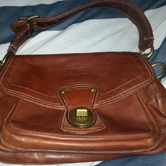 Coach saddle bag