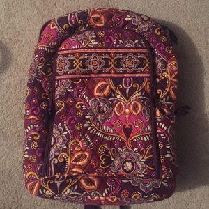 Vera Bradley Laptop Backpack in Safari Sunset