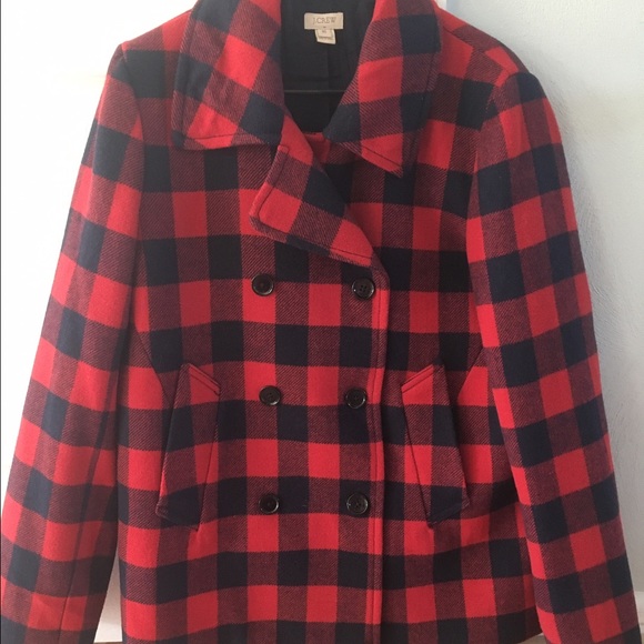 J crew pea coat