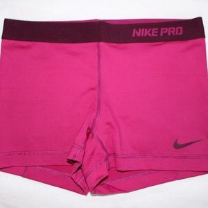 Nike Pro 2.5in Spandex: Dark Pink