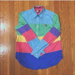 Tommy Hilfiger pastel button up