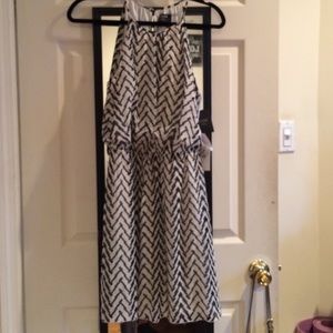 Black and white dress