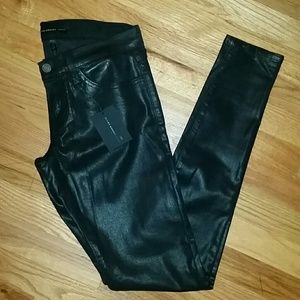 Flying Monkey Platinum Black Coated Denim