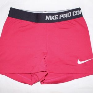 Nike Pro 2.5in Spandex: Hot Pink