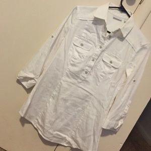 New York & Company White Blouse