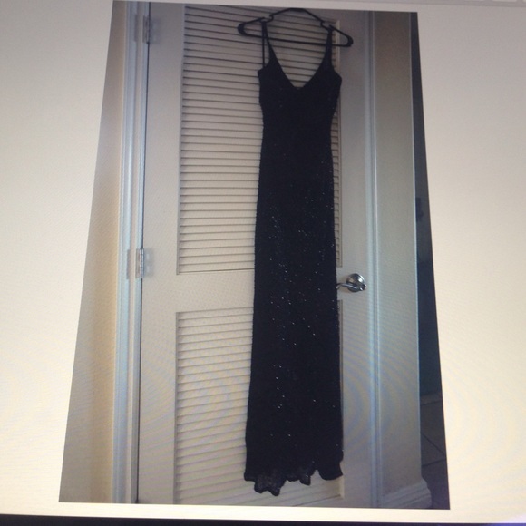 SCALA Beaded Formal Gown