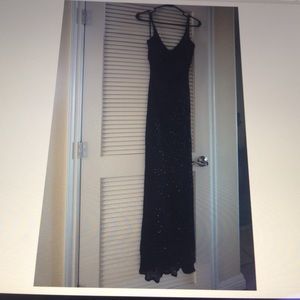 SCALA Beaded Formal Gown