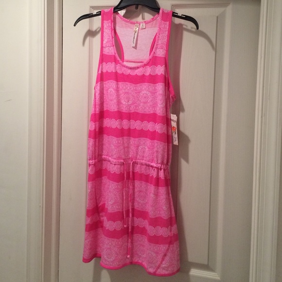 Tank top beach cover up