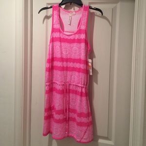 Tank top beach cover up