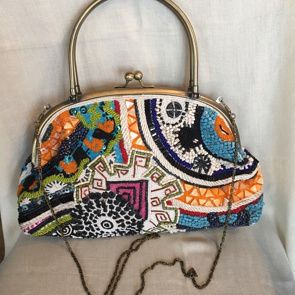 Beautiful Chico's Beaded Handbag