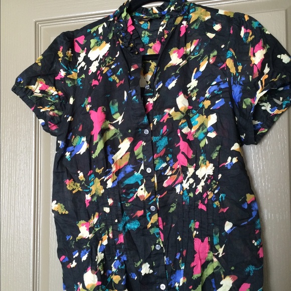 Limited splatter paint top