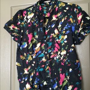 Limited splatter paint top