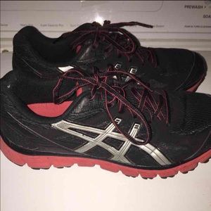 Black & Pink Gel Scram Asics