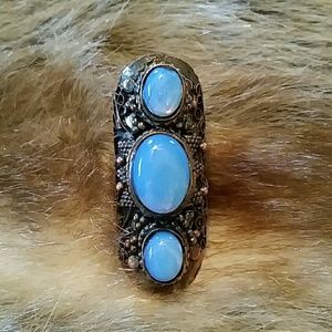 Free People Moon Stone Ring