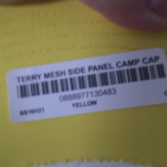 Terry Mesh Side Panel Camp Hat Supreme