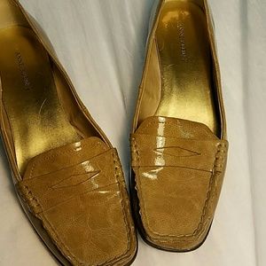 FLASH SALE, EUC, Anne Klein, tan loafers