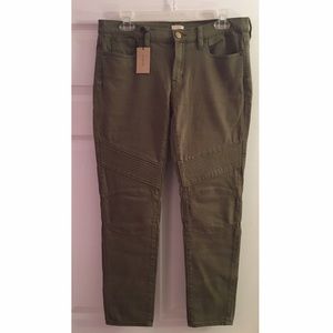 J Crew Moto-Style Jeans NWOT