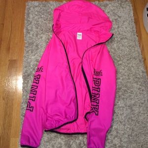 PINK Victoria secret anorak jacket