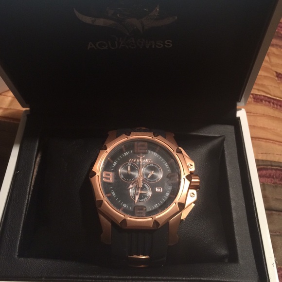 Aquaswiss mens watch BASICALLY NEW IN BOX