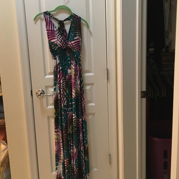 Floral maxi dress