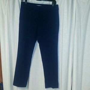 Casual Navy Blue Dress Pants