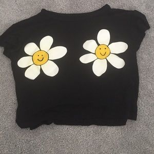 daisy crop top