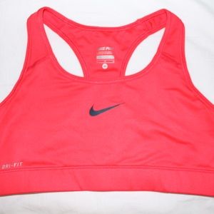 Nike Pro Salmon Sports Bra (Non-Padded)