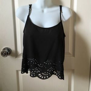 Brandy Melville's John Galt Black Tank top