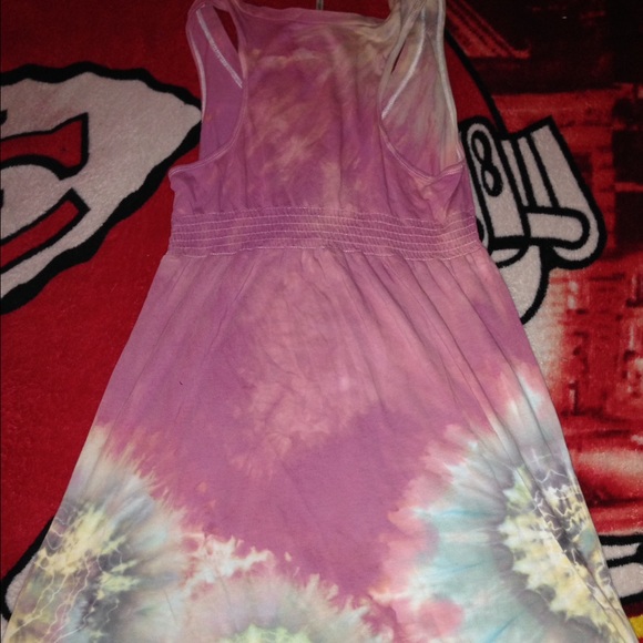 Short tie dye dress. - Picture 2 of 2