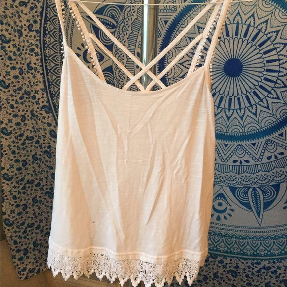 White tank top