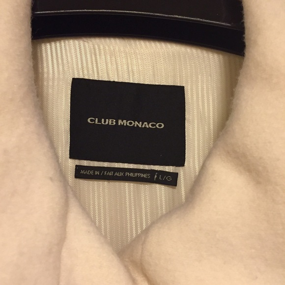 White Club Monaco winter coat - Picture 2 of 3