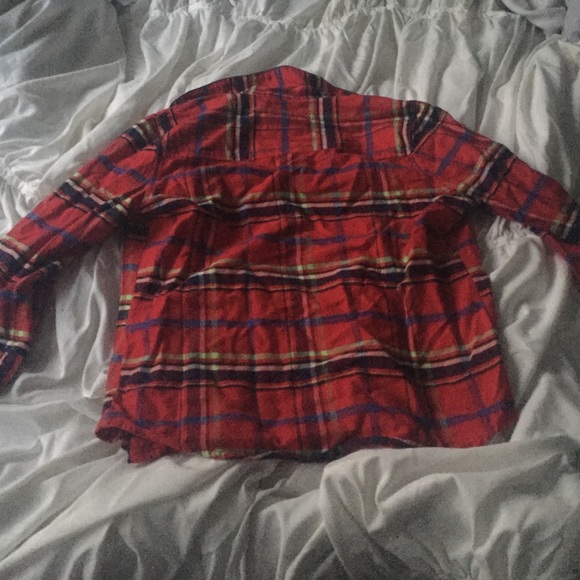 Fleece three quarter sleeve pajama top - Picture 2 of 2