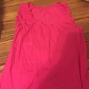 Pink tank top