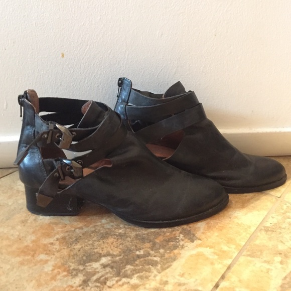 Jeffrey Campbell strappy booties