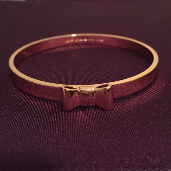 Kate Spade Gold bow bangle