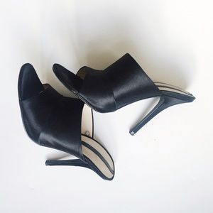 Zara satin mules