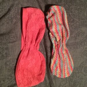 2 Victoria Secret Pink Bandeaus