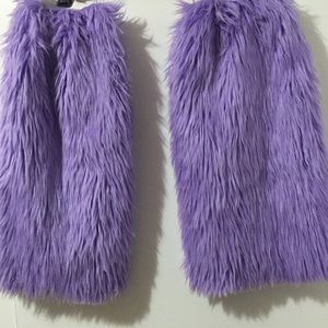 lavender / purple rave fluffies