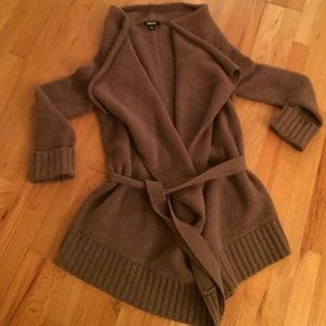 DKNY knit wrap around sweater