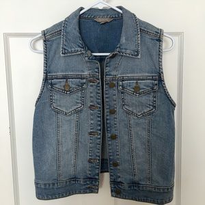 denim vest from BP at Nordstrom
