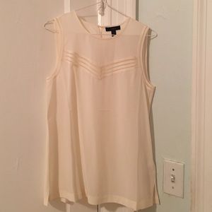 Ivory Silk Top