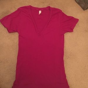American apparel v neck