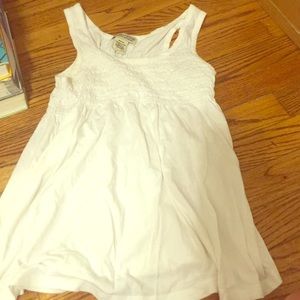 White tank top