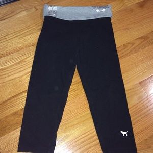 PINK Victoria secret crop leggings