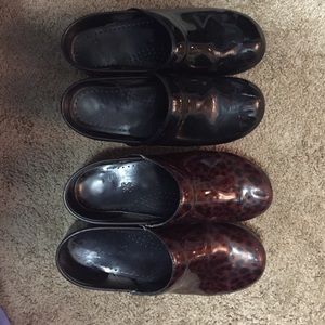 Dansko clogs.