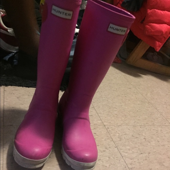 Hunter rain boots